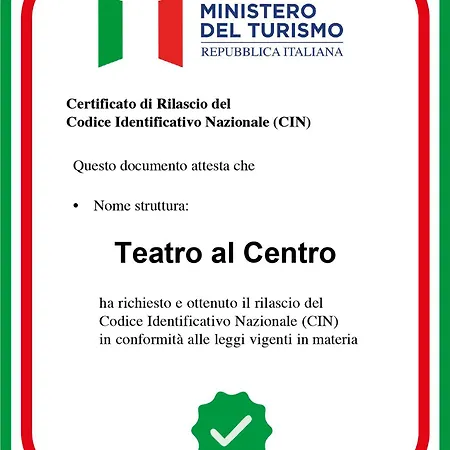 Apartament Teatro Al Centro